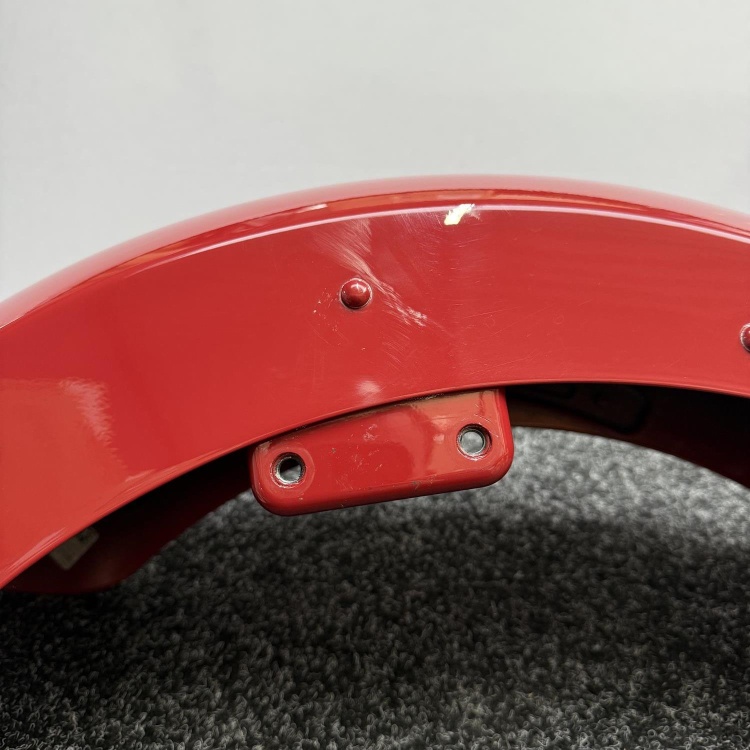 Indian Scout front fender / mudguard in Indian red